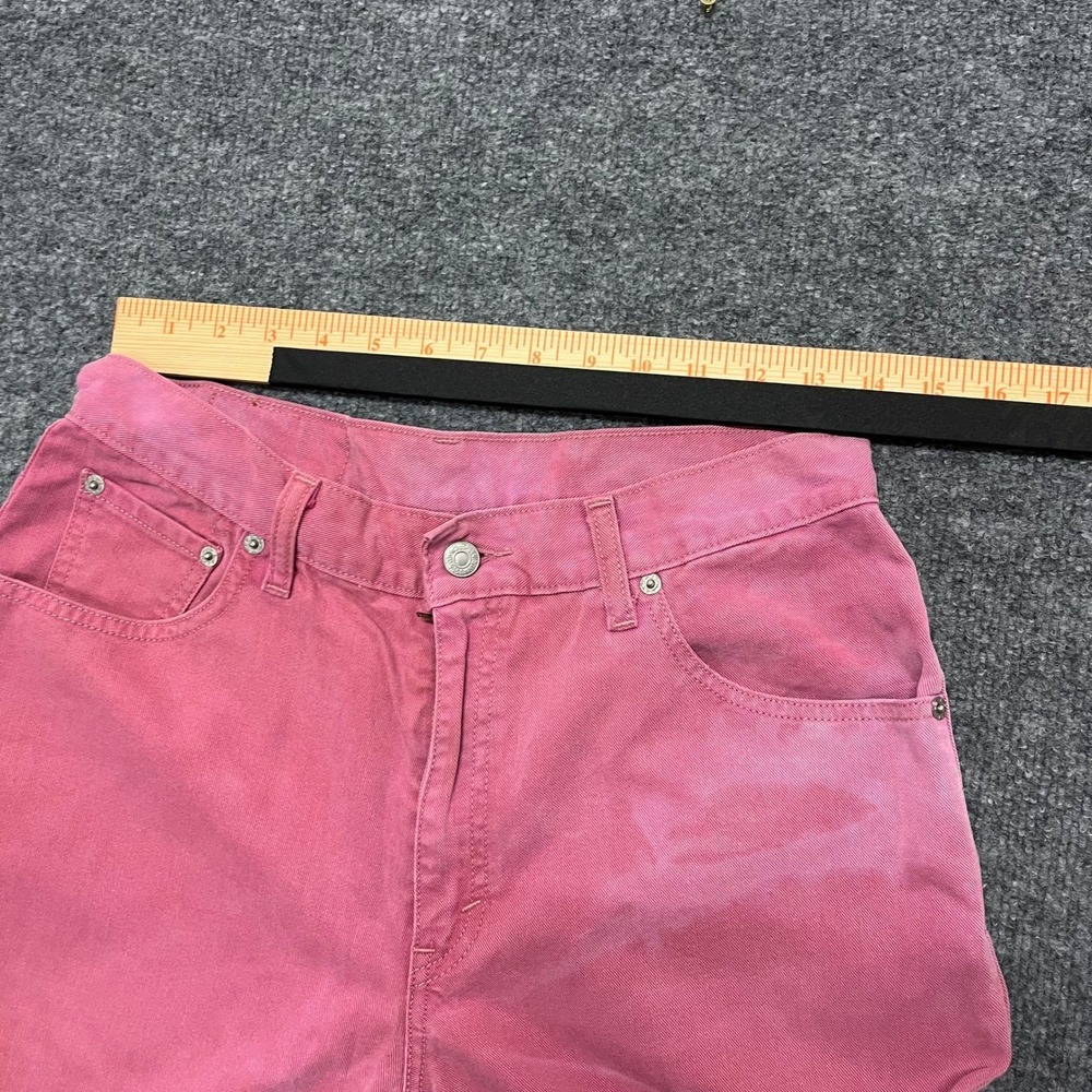 Levi's Shorts Womens Size 10 Pink Tencel Cotton 550 Relaxed Fit Denim Casual - Picture 5 of 9